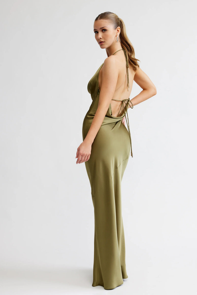 Freya Dress Olive