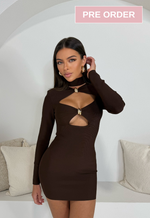 Muse Dress Espresso | MBL PRE ORDER