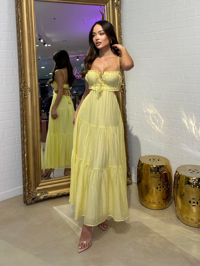 Florence Dress Lemon