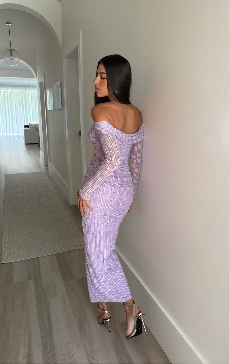 Madonna Dress Lilac