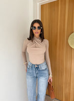 Elevated Bodysuit Nude| MBL