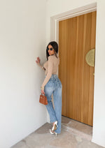 Elevated Bodysuit Nude| MBL