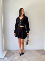 Fluffy Cardigan Black