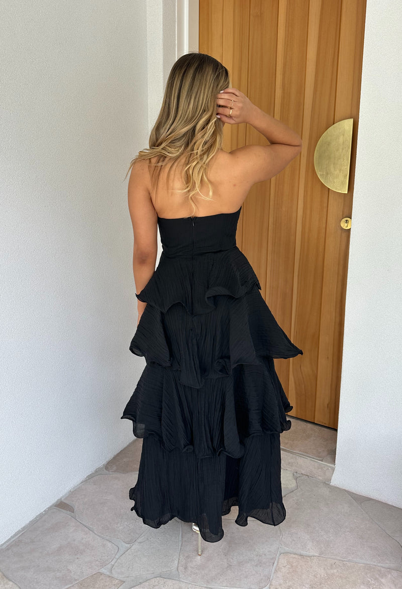 Peplum Dress Black Marttini By Lana Peplum Dress Black Marttini By Lana