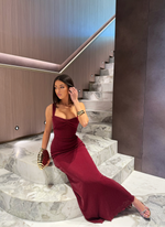 Goddess Dress Wine