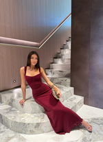 Goddess Dress Wine