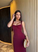 Goddess Dress Wine