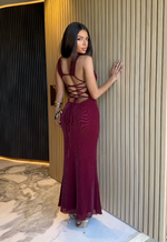 Goddess Dress Wine