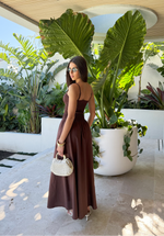 Olympia Dress Espresso