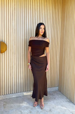 Catia Dress Brown