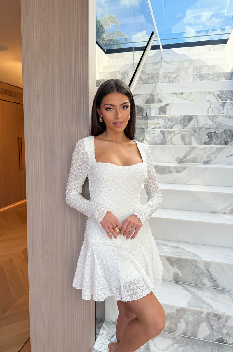 Vessna Mini L/S White