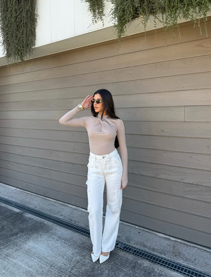 Bronx Cargos White