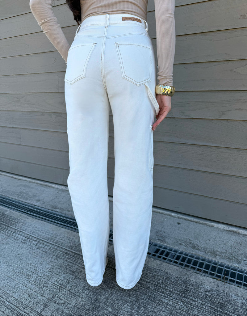 Bronx Cargos White