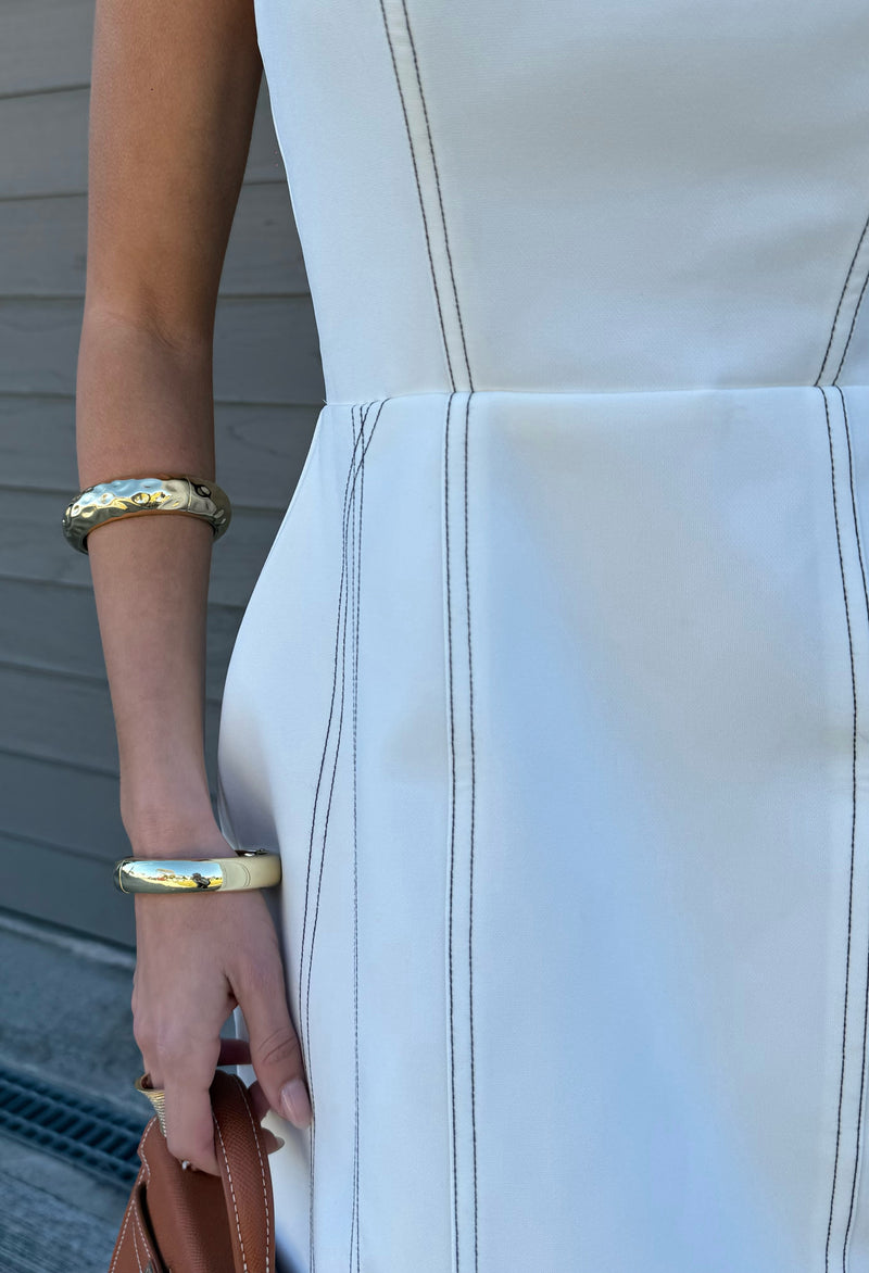 Emily Mini Dress White