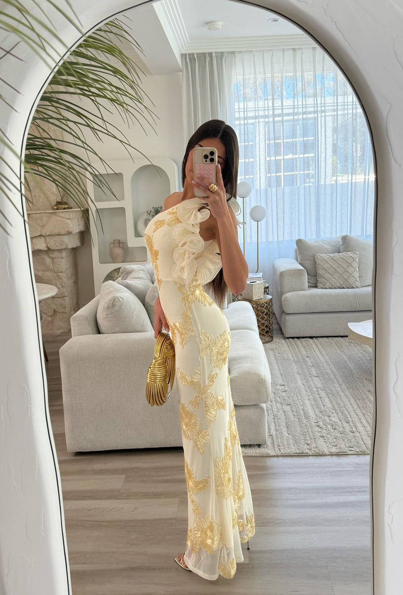 Bambi Dress Lemon