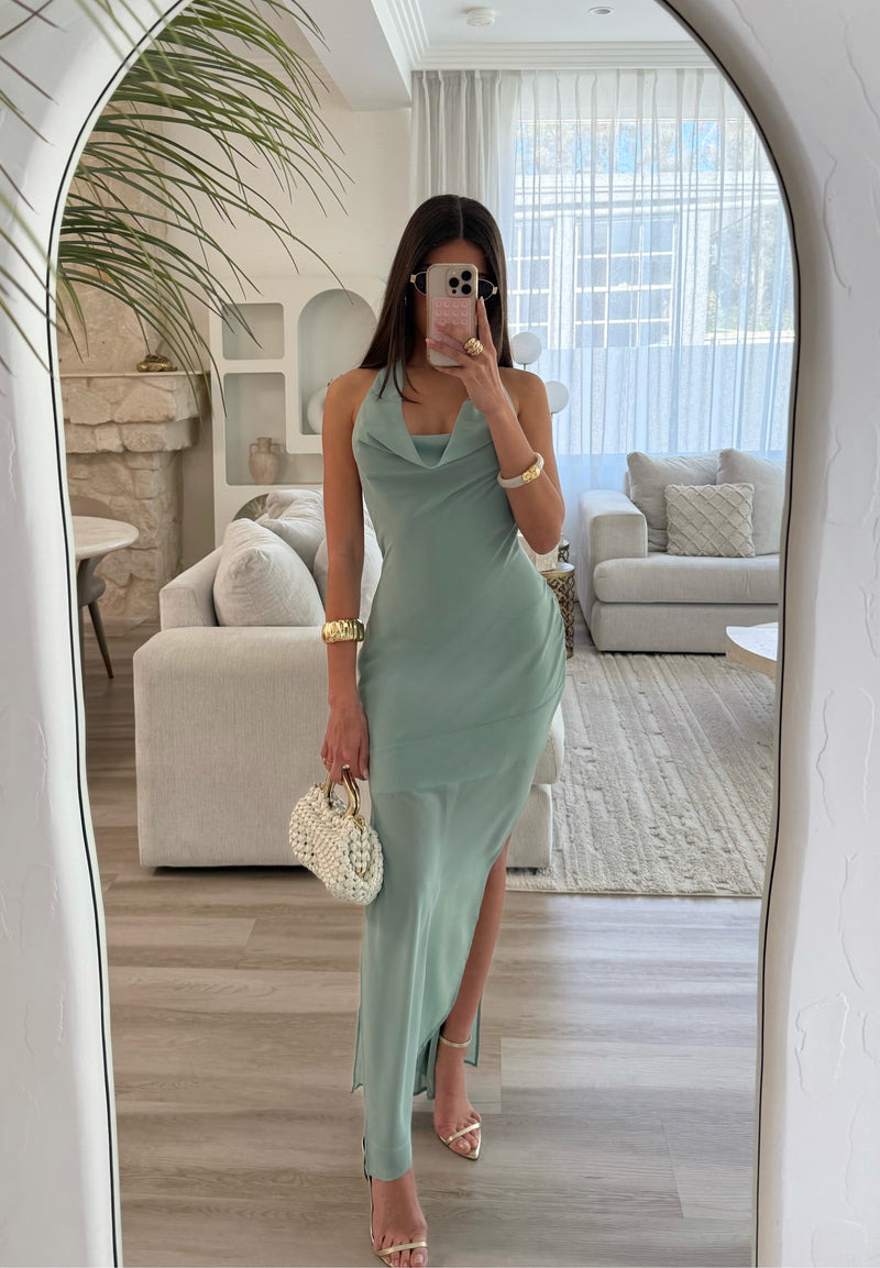 Elsie Dress Sage