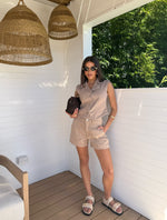 GiGi Denim Set Latte