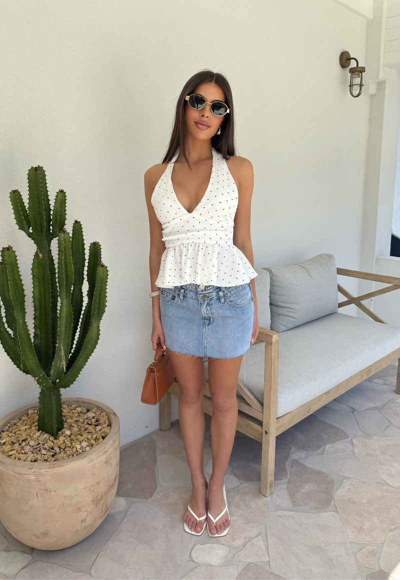 Dolly Denim Skirt
