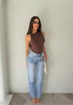 Tamara Bodysuit Espresso | MBL