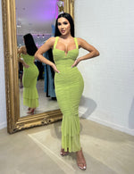 Sonya Dress Lime