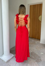 Blooming Dress Red