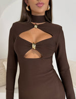 Muse Dress Espresso | MBL PRE ORDER