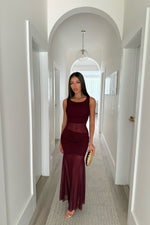 Gabriella Dress Wine