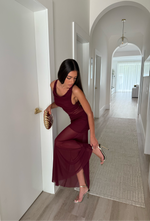 Gabriella Dress Wine