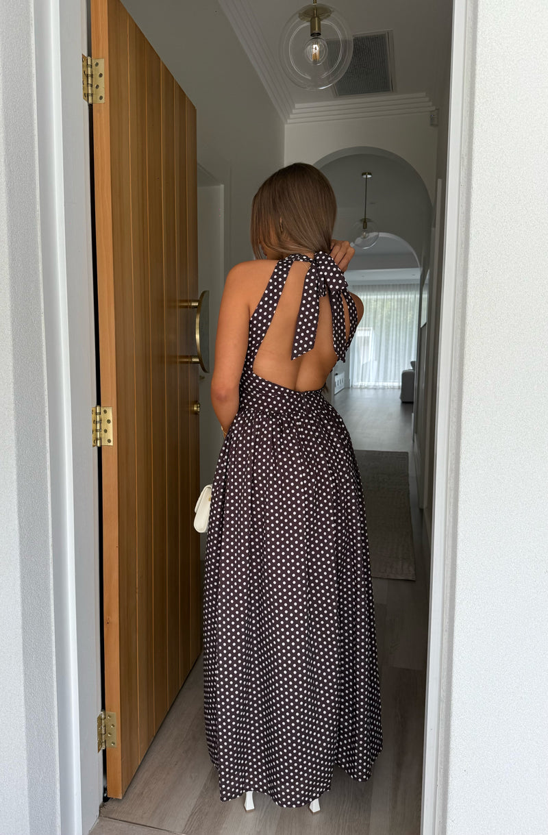 Louisa Dress Chocolate