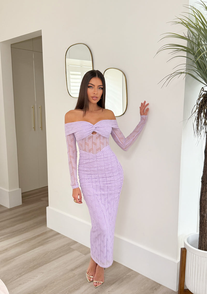 Madonna Dress Lilac