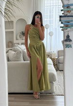 Aliya Dress Olive