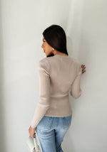 Kiara Top Beige