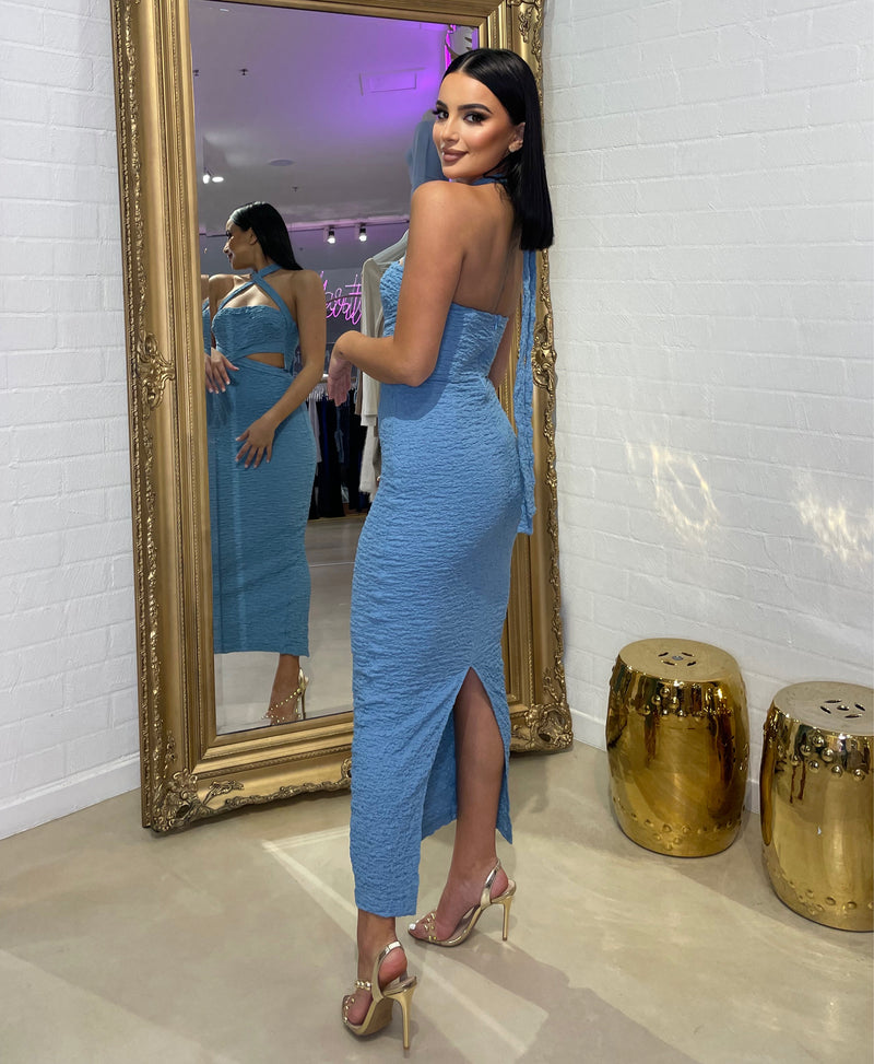 Michelle Dress Blue