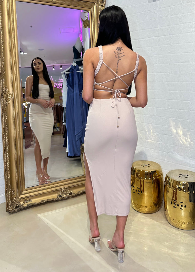 Capricorn Dress Nude