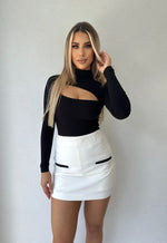 Maley Skort White