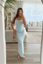 Sasha Dress Ocean Blue