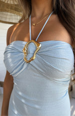 Sasha Dress Ocean Blue