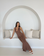 Ciara Maxi Dress Chestnut