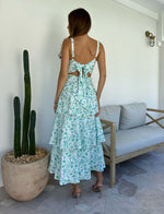 Amiee Dress Blue/Green