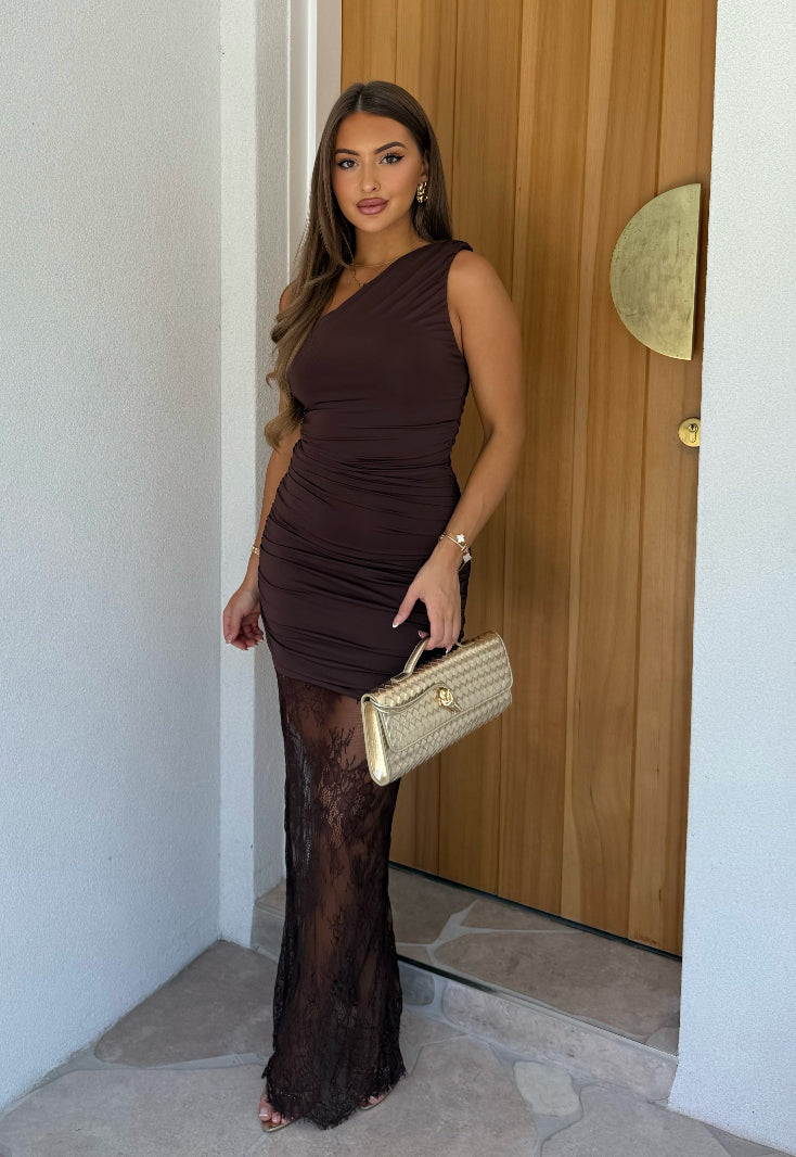 Stephanie Dress Espresso