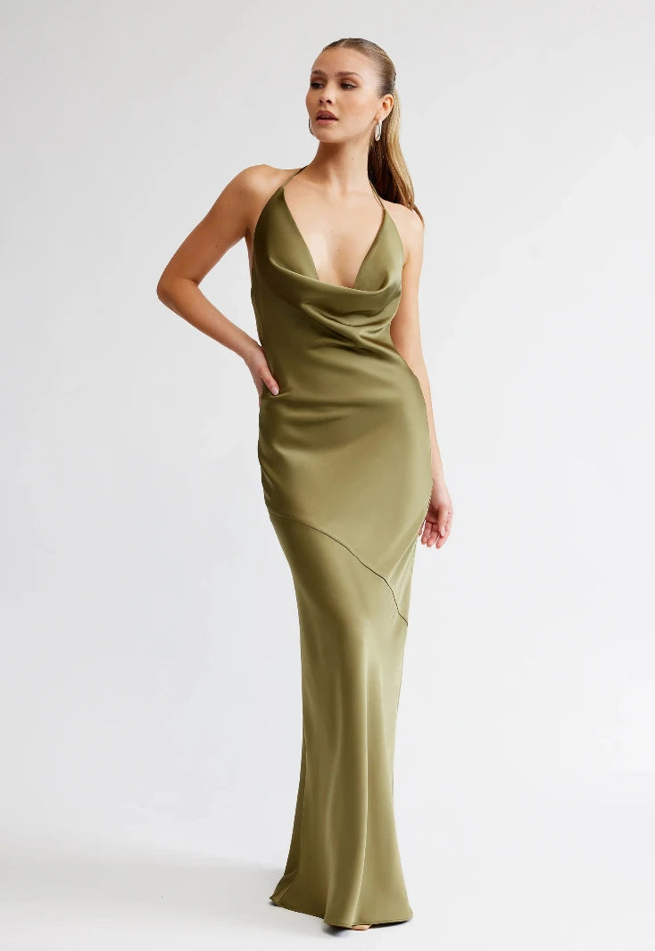 Freya Dress Olive