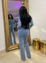 Beverly L/S Denim Jumpsuit